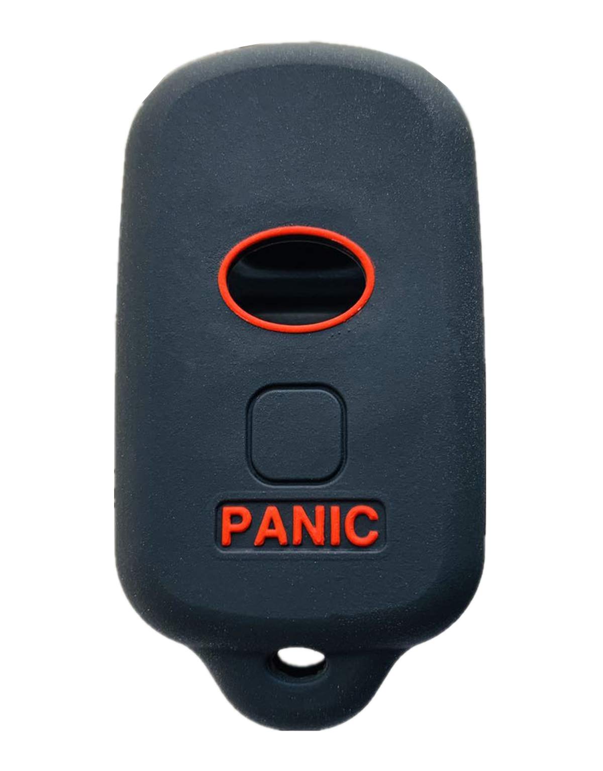 Rpkey Silicone Keyless Entry Remote Control Key Fob Cover Case Protector Replacement Fit For 1999 2009 Toyota 4Runner 2001 2008